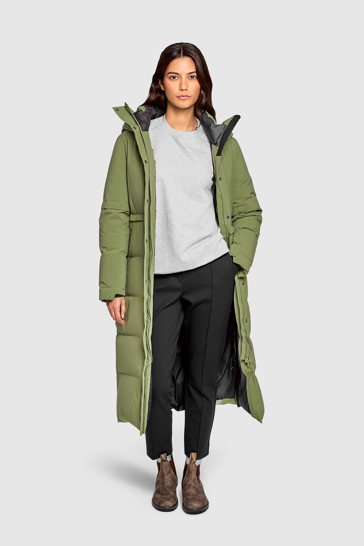 Baffled down jacket shop