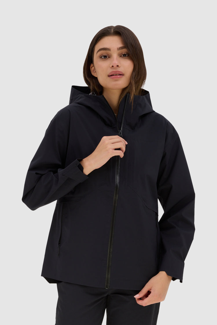 【vonique】villd/ no collar puff jacket 38 Oversized Stand Collar Side Pocket Zip Front Long Sleeve