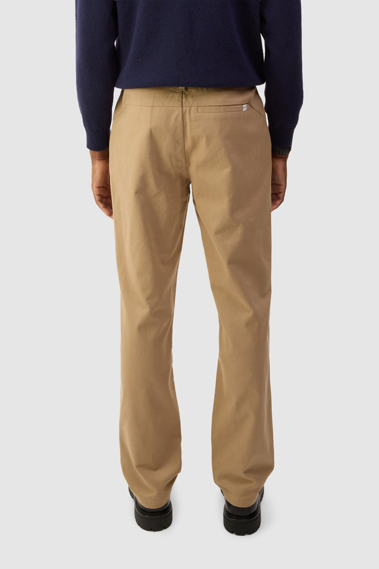 Plaka Straight Leg Pleated Twill Pants - Men's - Clothing - VALLIER